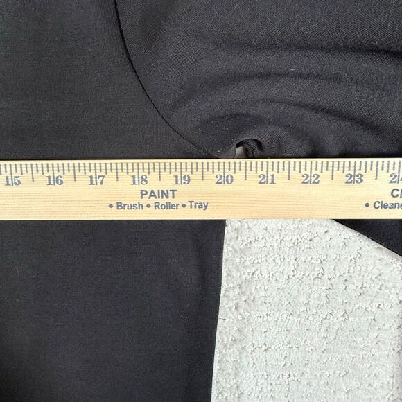 Armani Exchange A/X black sequin mesh argyle crew neck sweatshirt - US Women’s M - Picture 6 of 10